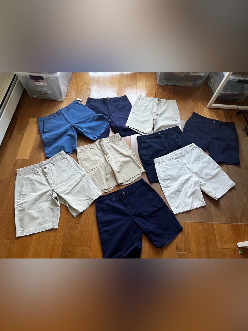 9 pairs of men’s shorts bundle